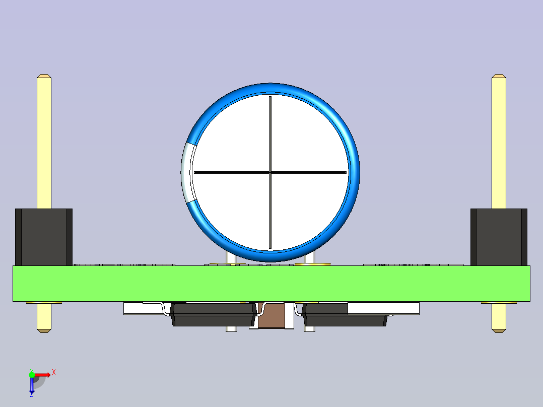 A0004825-直流电机驱动器A4950或H450：3A 40V俯视图