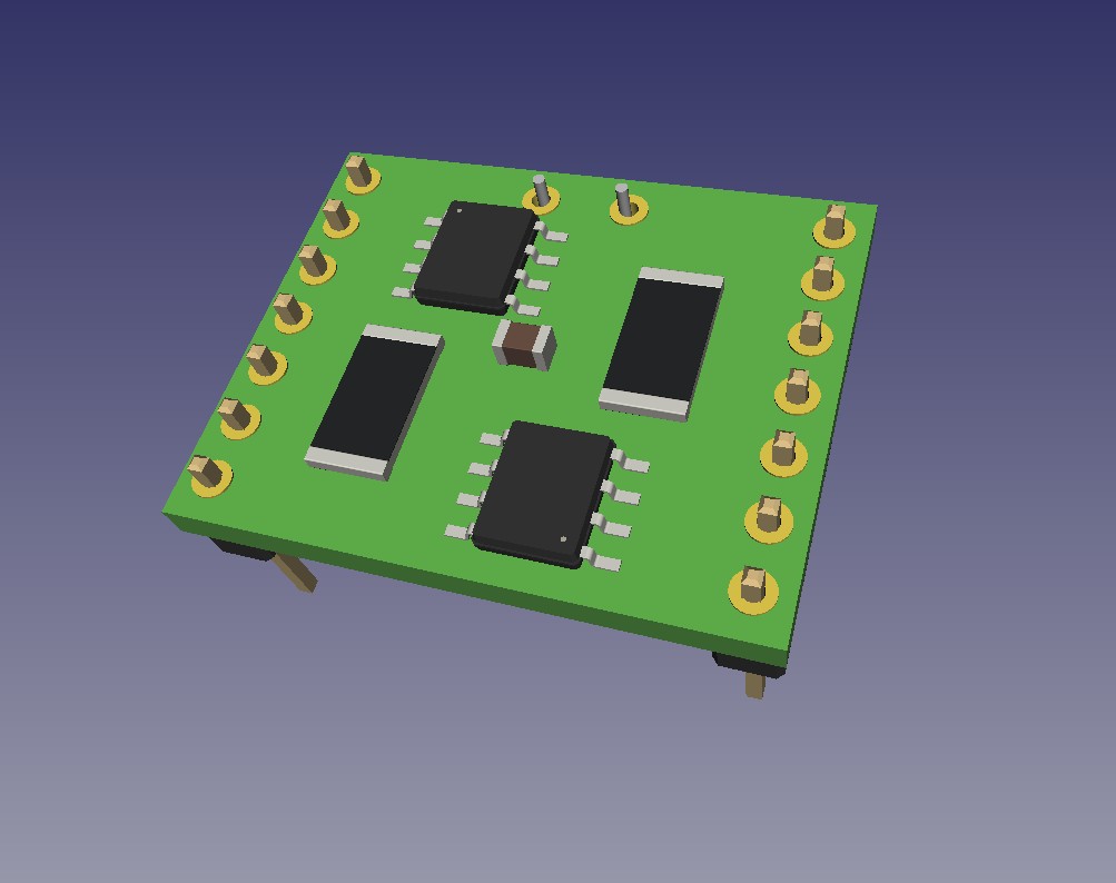 A0004825-直流电机驱动器A4950或H450：3A 40V