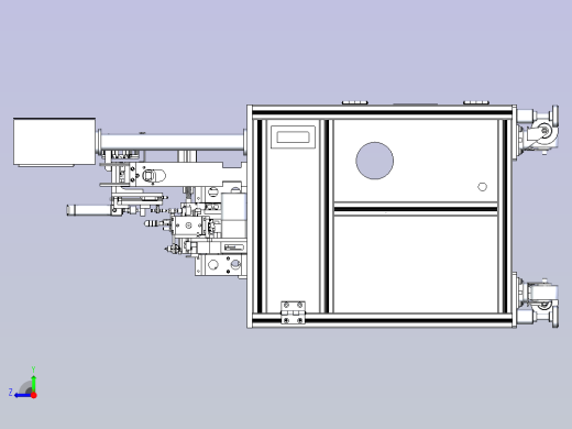 一款电测机3D模型右视缩略图