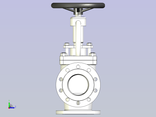 CB╱T 3196-1995[B型法兰铸钢海水截止阀B16100]左视缩略图