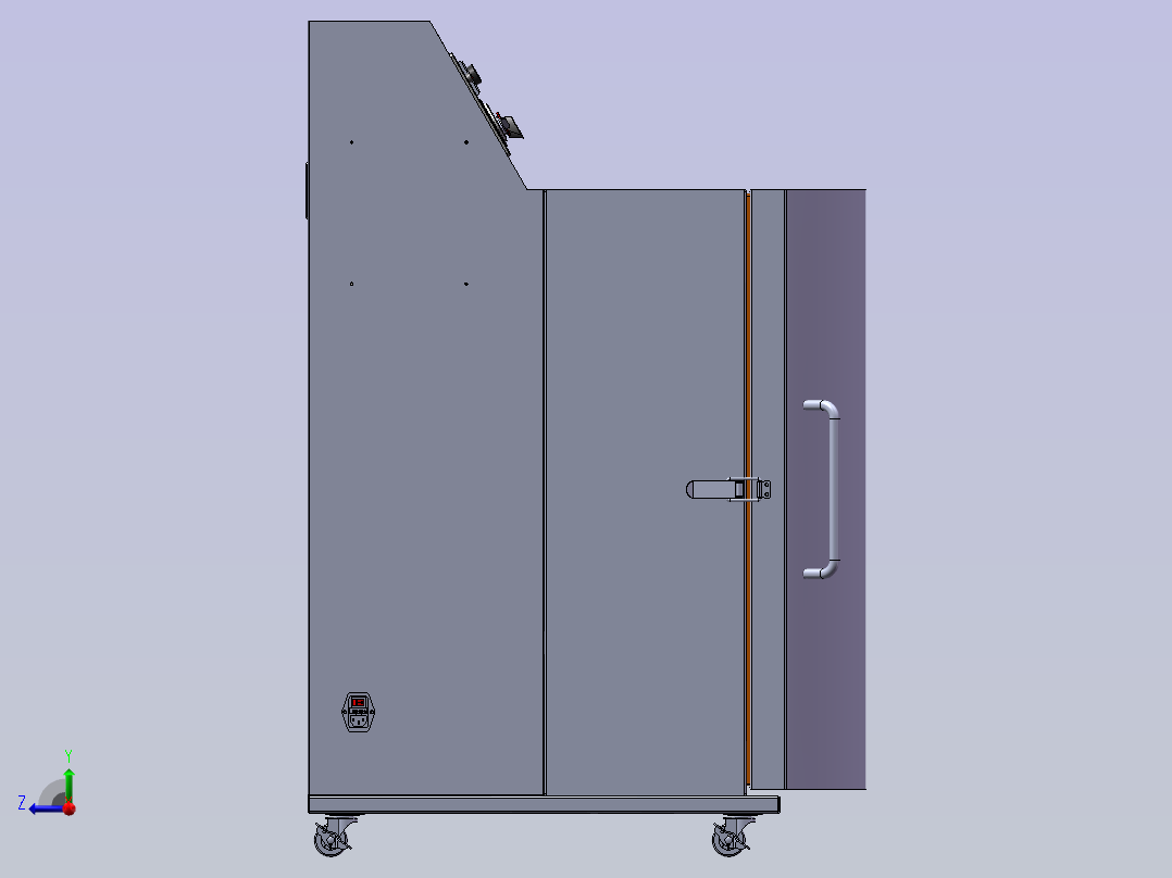 XMB650L内抽真空包装机 1163491==wb70右视图