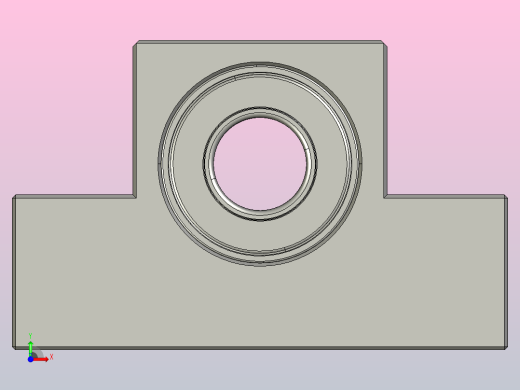 EF螺杆支撑座[EF-15]前视缩略图