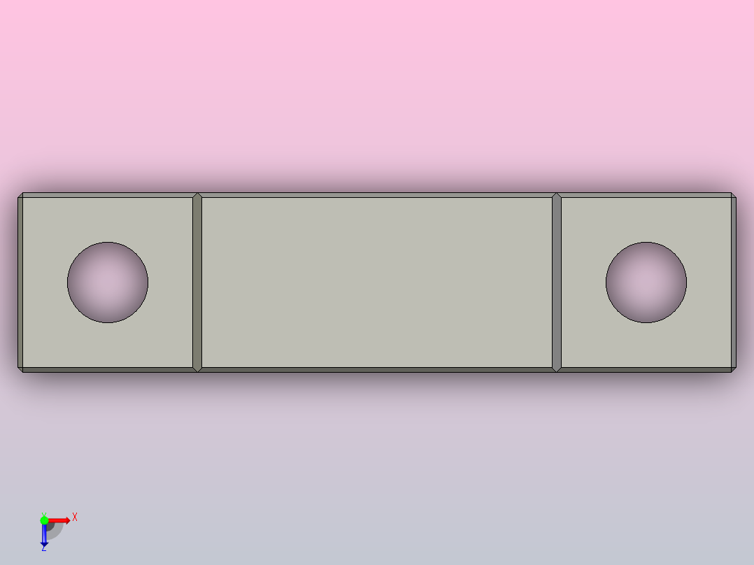 EF螺杆支撑座[EF-15]俯视图