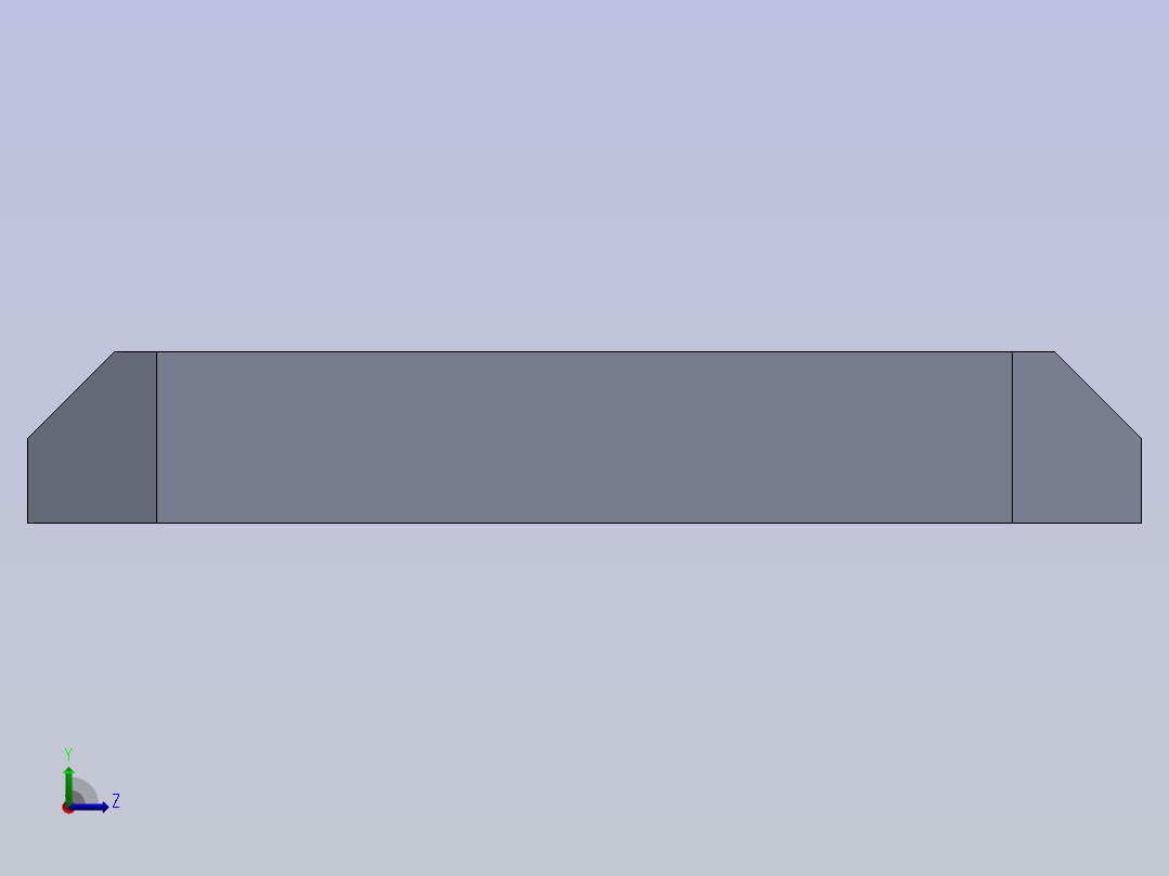 发动机缸盖CNC加工夹具左视图