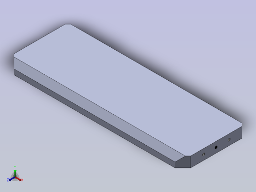 发动机缸盖CNC加工夹具正等轴测缩略图