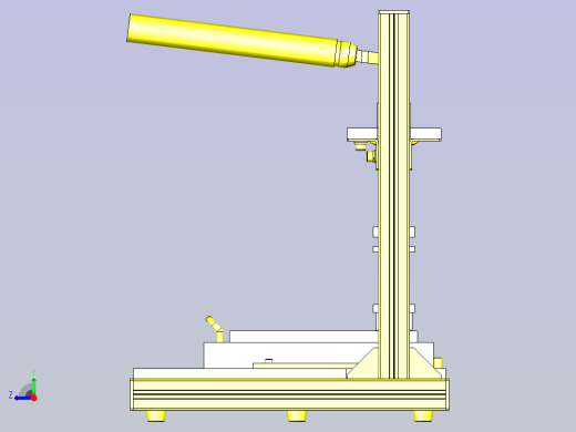 一款薄膜压接夹具3D右视缩略图