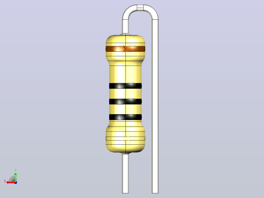 电阻器组RES_AV_2W_150mil_0R_5%后视缩略图