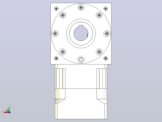 50PW210双孔 PGH180-L1 35-114.3-200-M12转向器后视缩略图