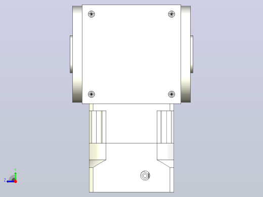 50PW210双孔 PGH180-L1 35-114.3-200-M12转向器右视缩略图