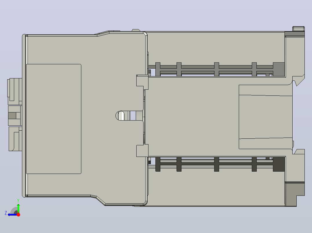 正泰接触器NC1-3201Z 24V右视图