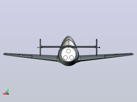MXY-7樱花攻击机日本神风特工队专用飞机后视缩略图