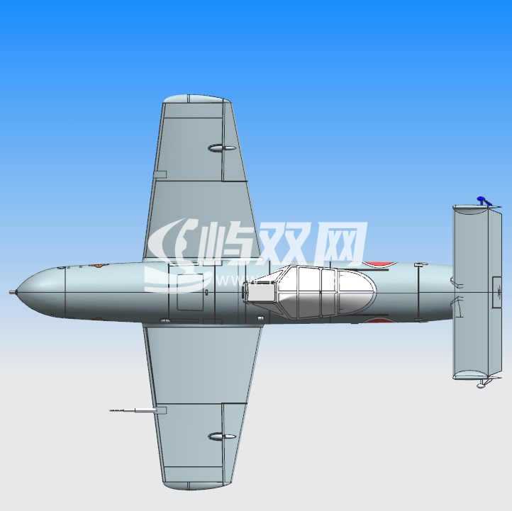 MXY-7樱花攻击机日本神风特工队专用飞机