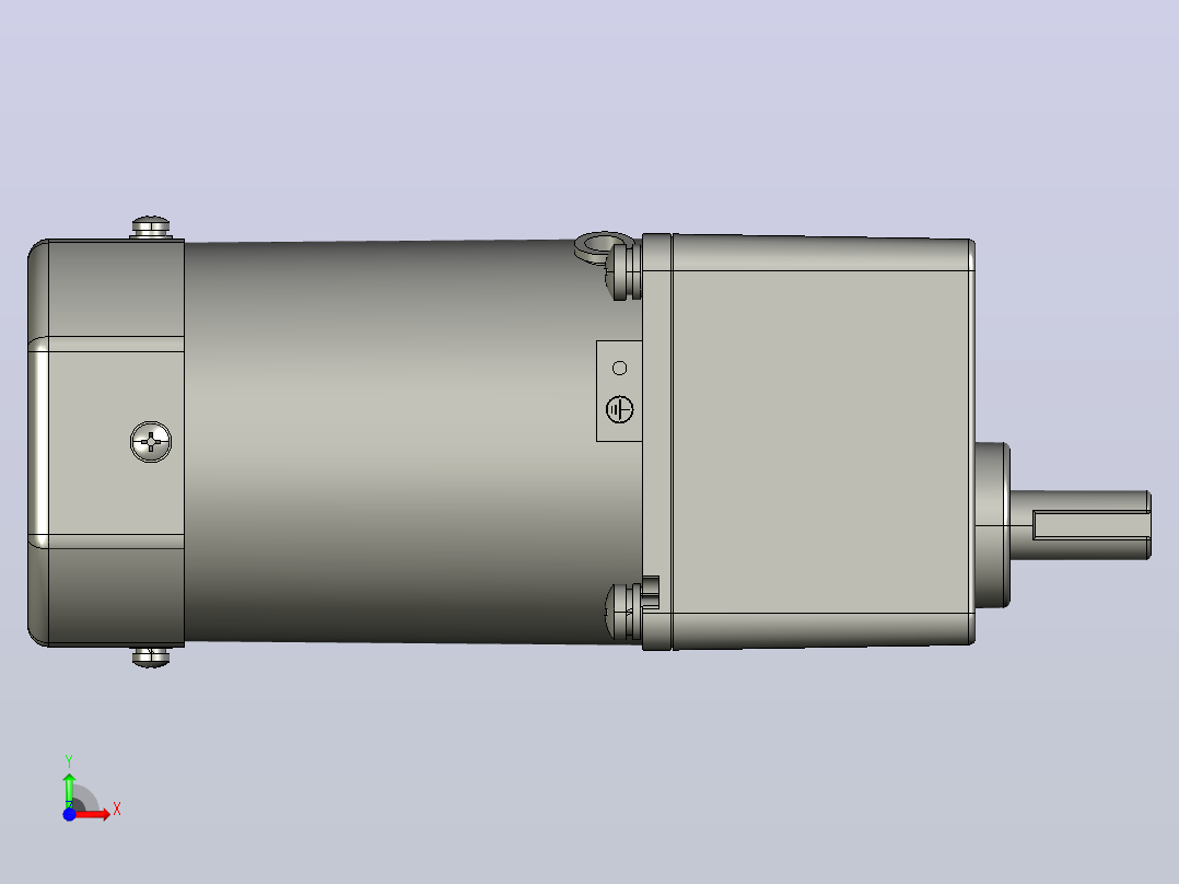 感应电机5IK90GU-CF 5GU3KB～200KB前视图