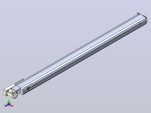 皮带直线轴半封闭可选导轨TPA-HNB-175D-140-L2100-ML-C-P75-N3