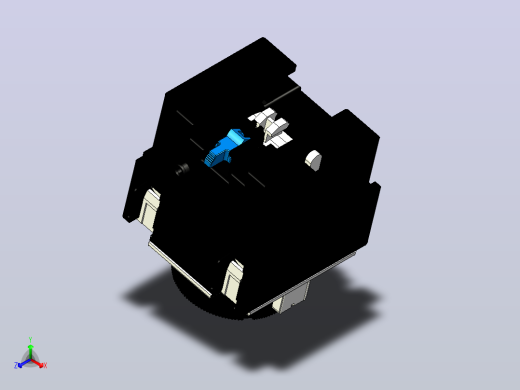 F5 空气延时头三维模型202203