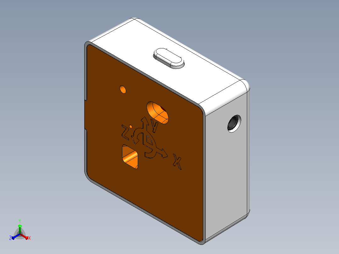 PocketLab Voyager 2传感器正等轴测图