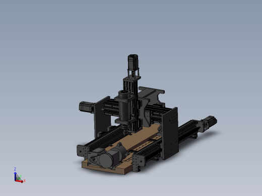42-750 x 500 mm4轴雕刻机