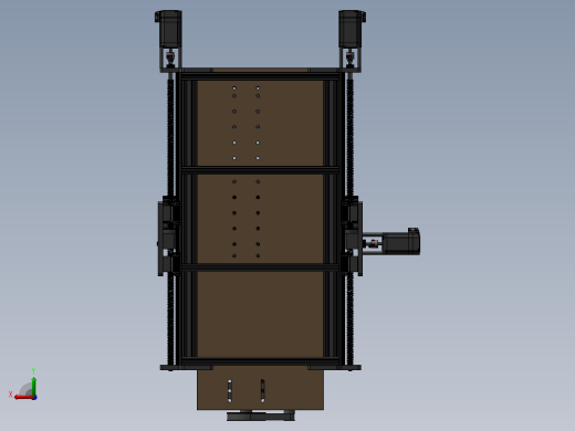 42-750 x 500 mm4轴雕刻机后视缩略图