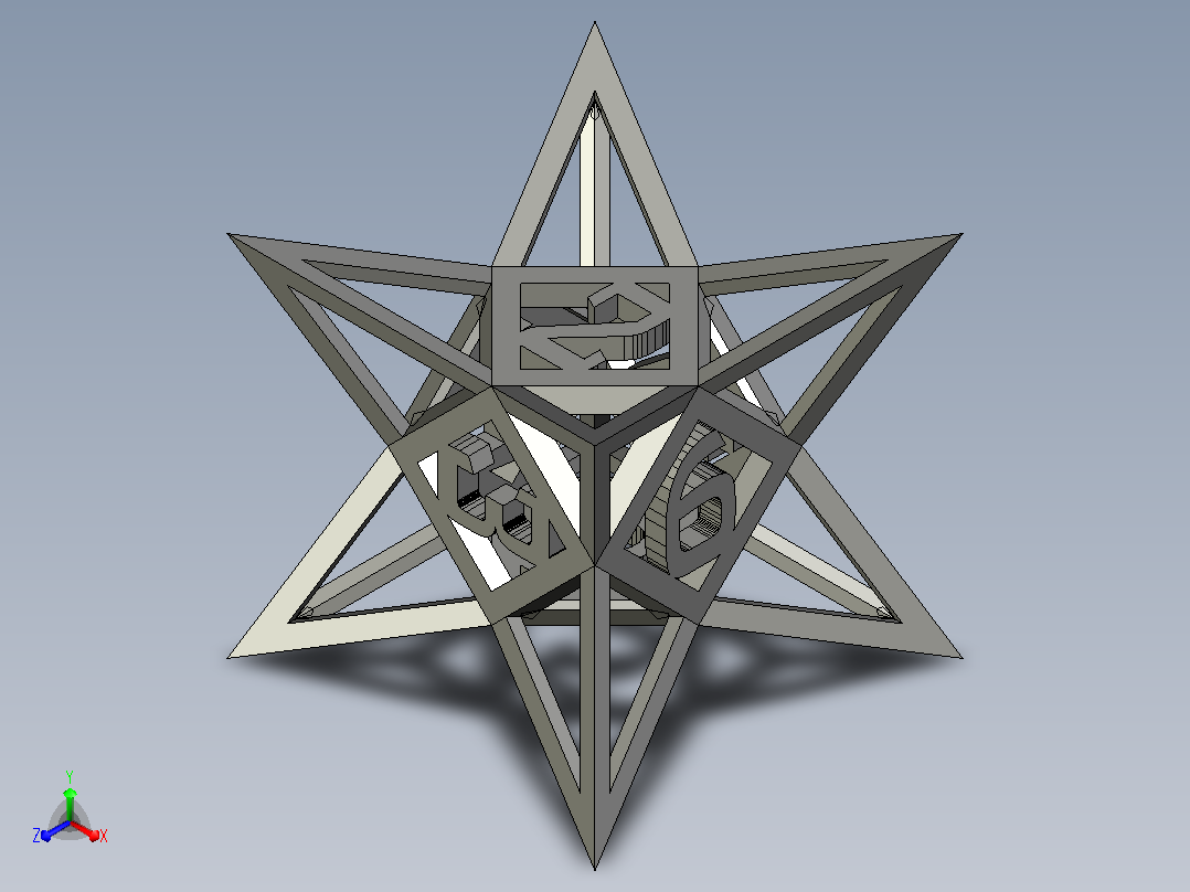 Spiky_Die_yi3d_com主视图