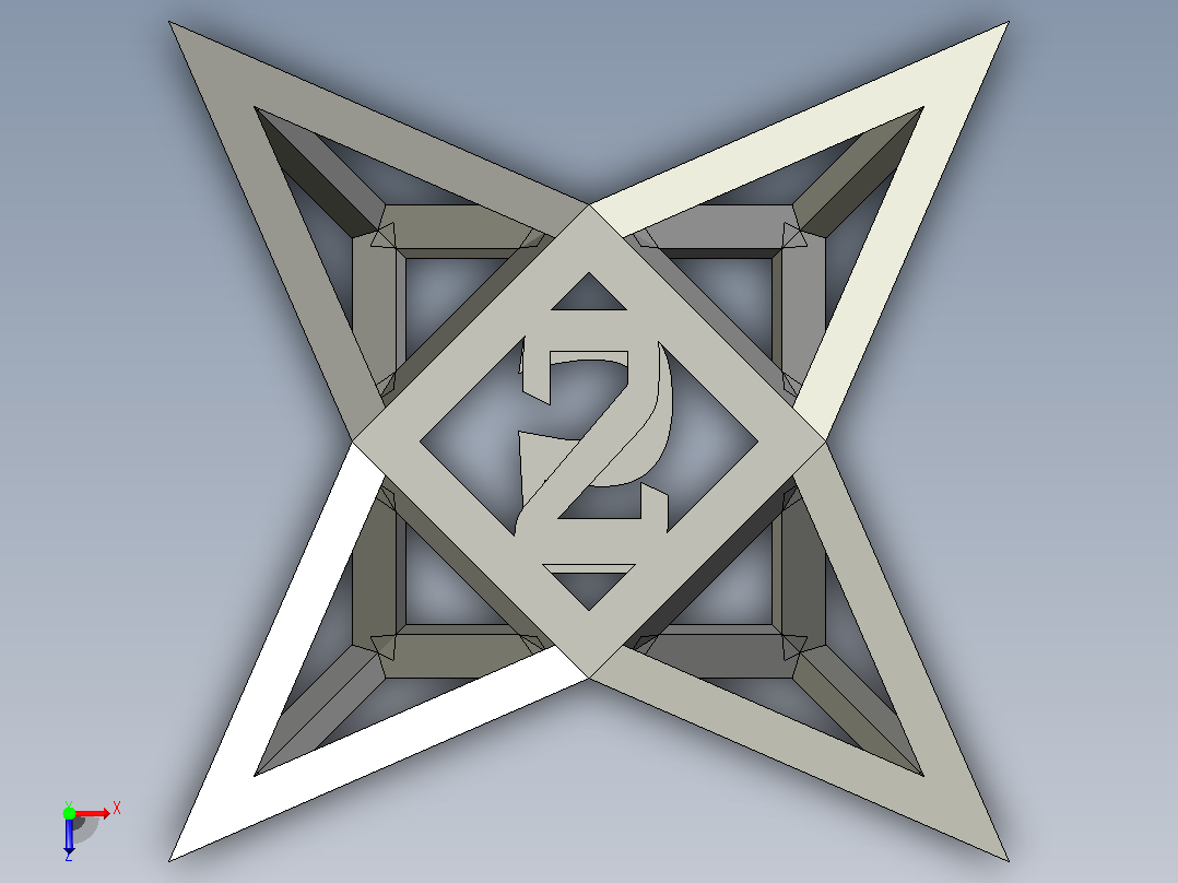 Spiky_Die_yi3d_com俯视图