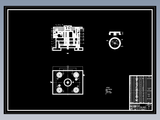 自动断浇口支架注射模设计