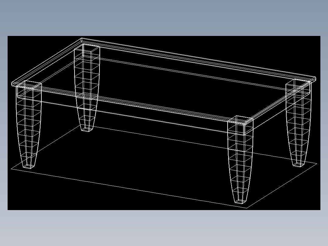 室内家具和灯具等的模型五-K-T22