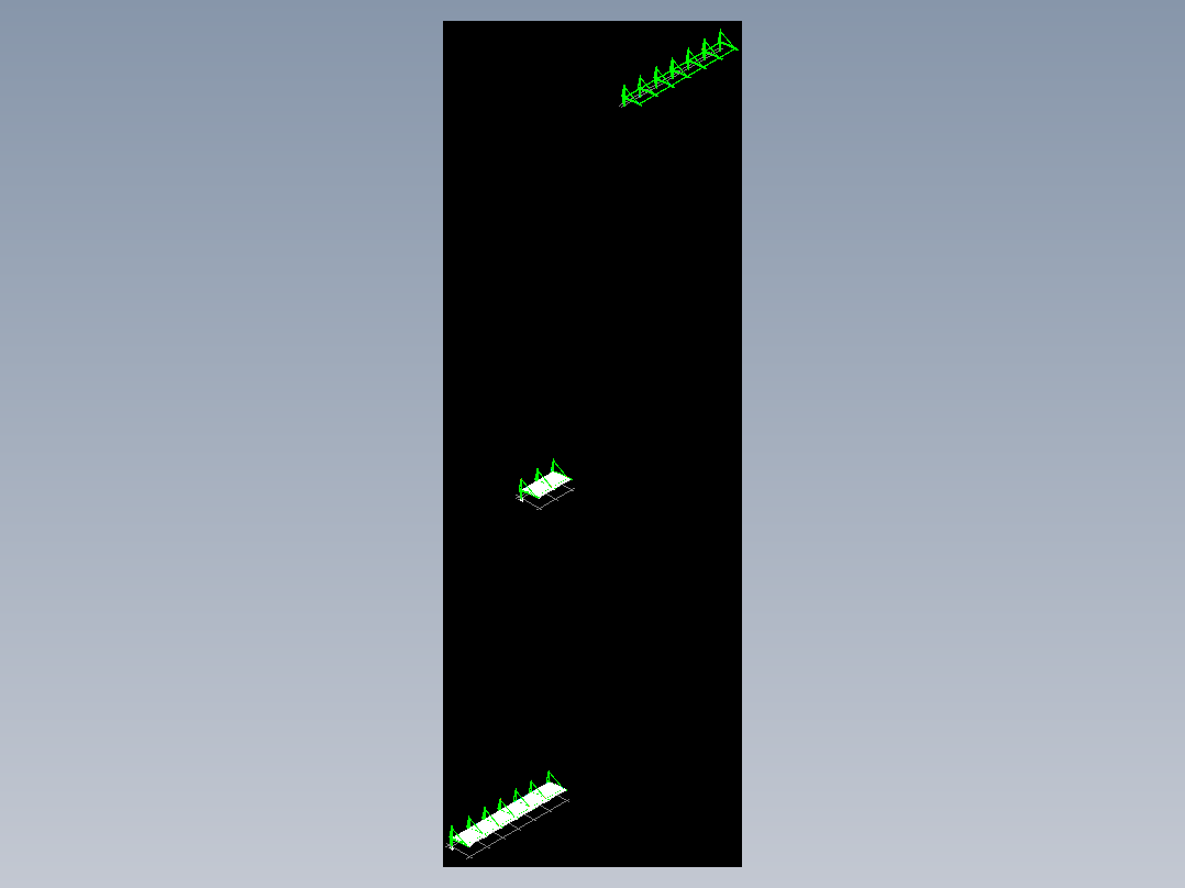 骨架膜结构停车棚结构施工CAD图纸骨架膜结构停车棚结构施工CAD图纸