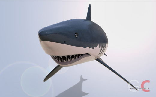大白鲨鱼模型3D图纸 Solidworks设计 附STEP缩略图