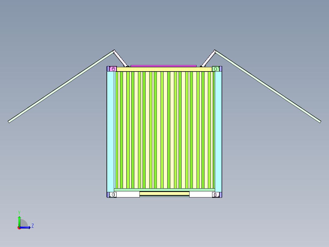 展翼集装箱（SW2016左视图