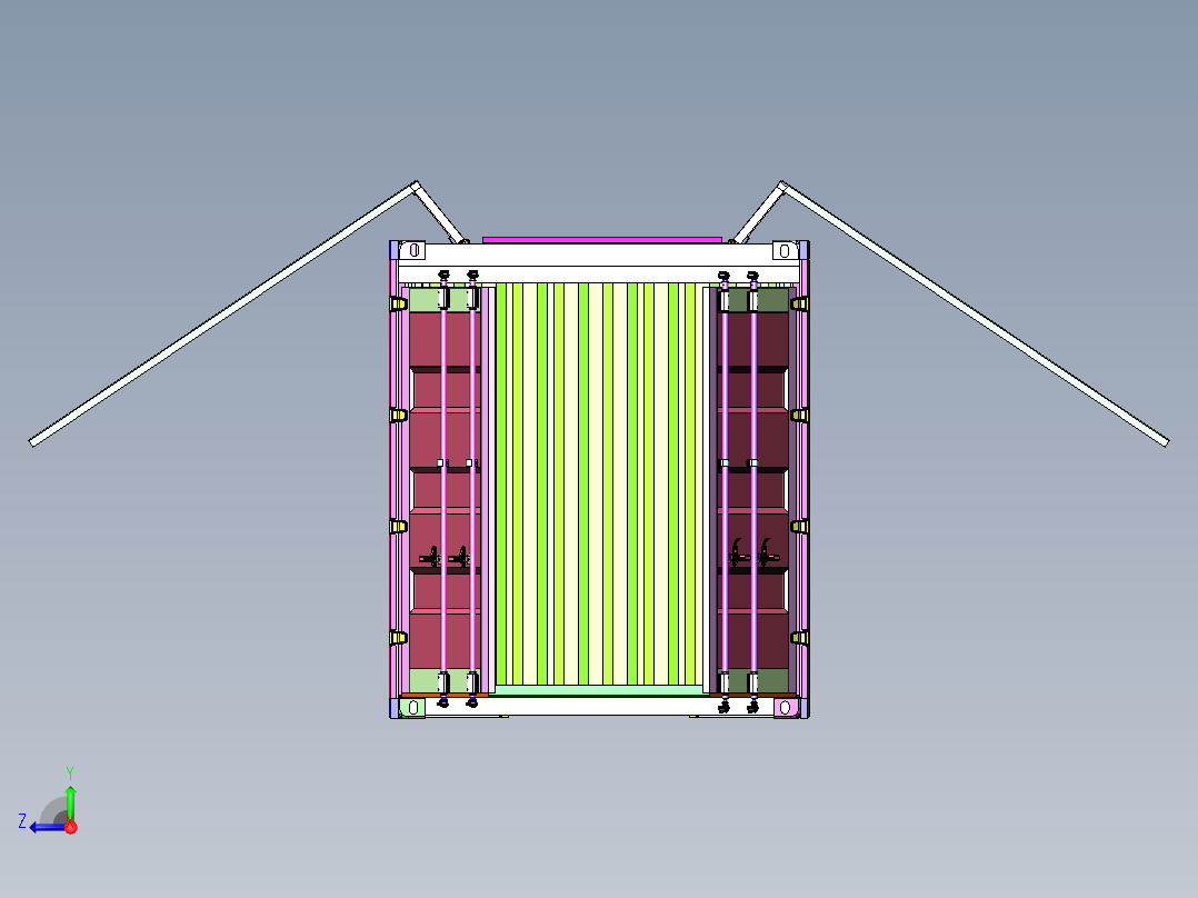 展翼集装箱（SW2016右视图