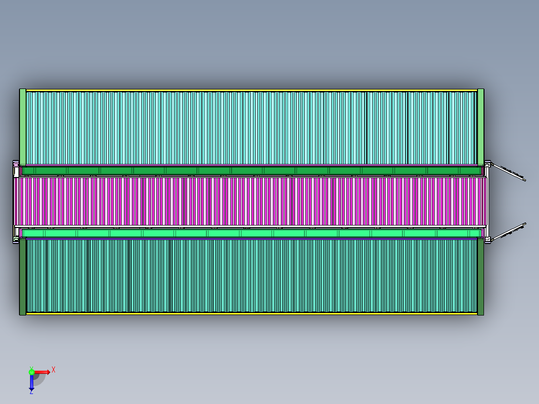 展翼集装箱（SW2016俯视图