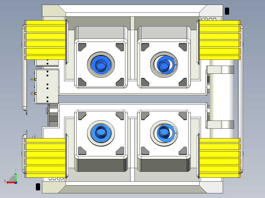 Moon Movers月球移动器3D数模图纸 STEP格式后视图