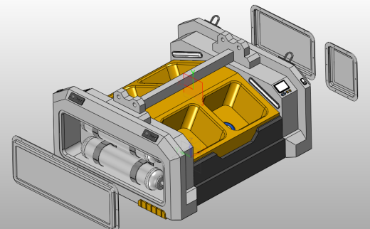 Moon Movers月球移动器3D数模图纸 STEP格式缩略图