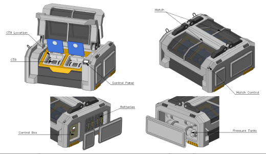 Moon Movers月球移动器3D数模图纸 STEP格式缩略图
