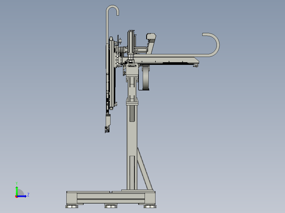 三维动作左视图