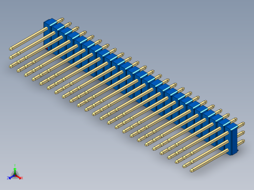 彩色公头100mil（2.54mm）系列-DS1021_blue_3x25p_100mil_Type5_rev1.0