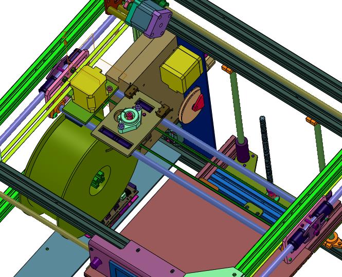 欧标铝型材框架3D打印机
