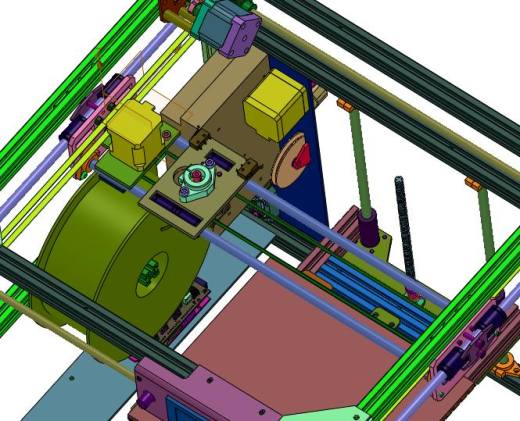 欧标铝型材框架3D打印机缩略图