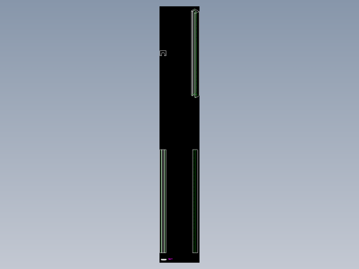 滑軌(C槽鐵型)SBGC-2D多系列多零件图纸模型