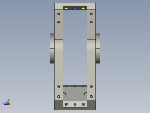 德克斯TUNKERS气缸数模A03_SCHWENKTRAVERSE右视缩略图