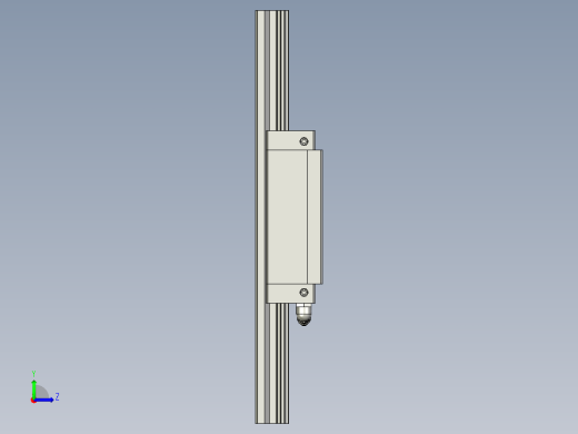 银泰PMI-SME25-SV.igs左视缩略图