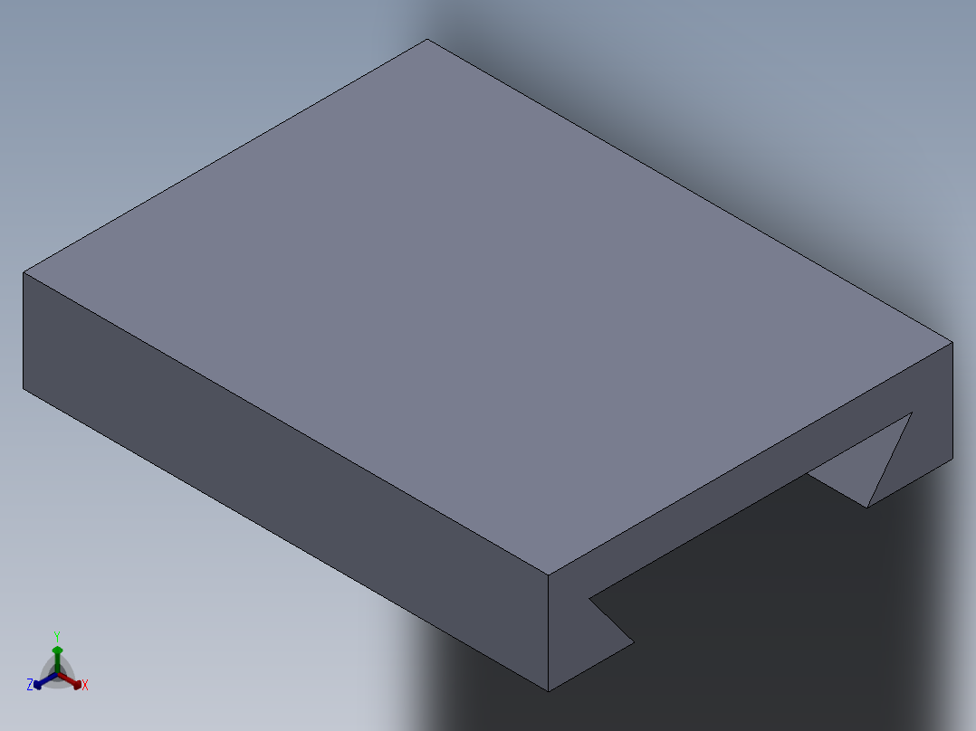 S48 台面正等轴测图