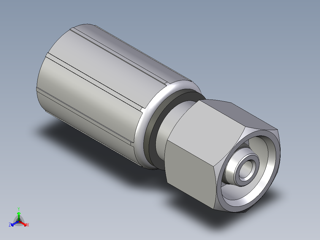 C970系列-24°重型直头主视图