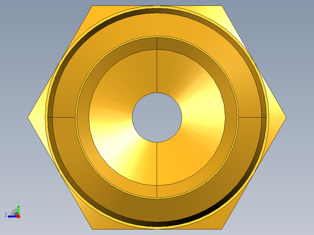 倒齿式工业管接头Hose Barb to Male Pipe 125HB-3-4右视图