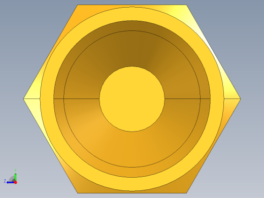 扩口式工业通用硬管接头Cap Nut 640F-5右视缩略图