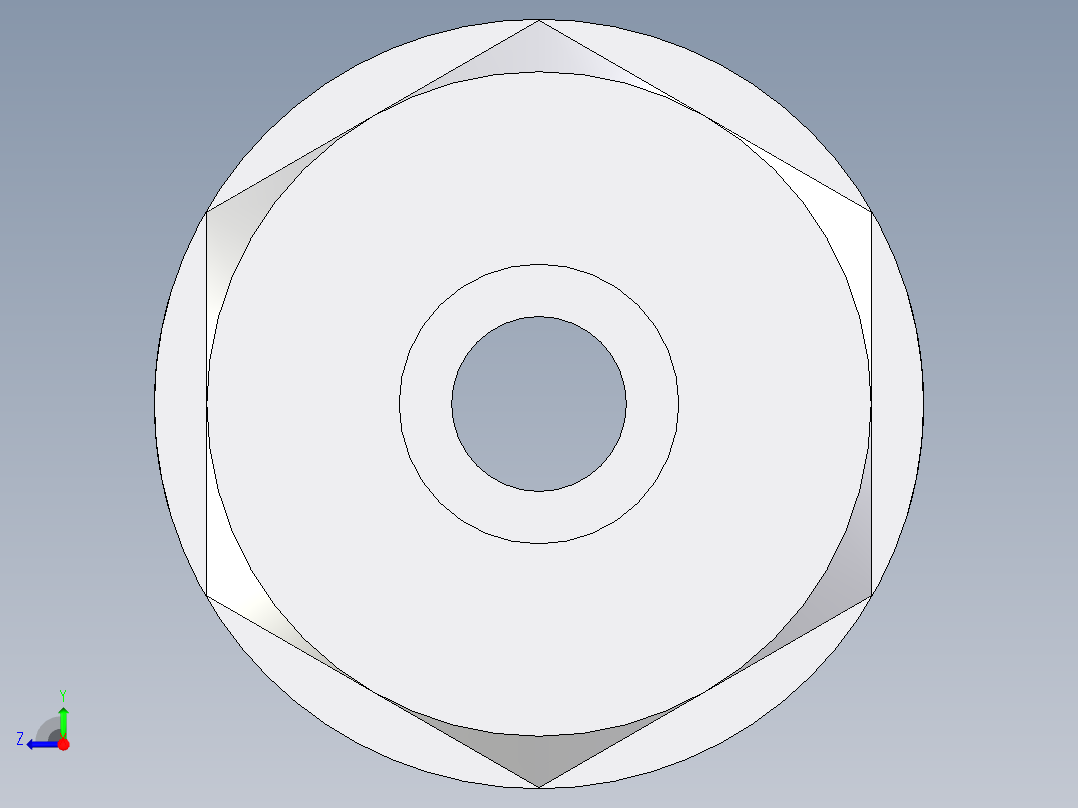卡套式工业通用硬管接头EO_Weld_bulkhead_fitting_ESV08ZS右视图