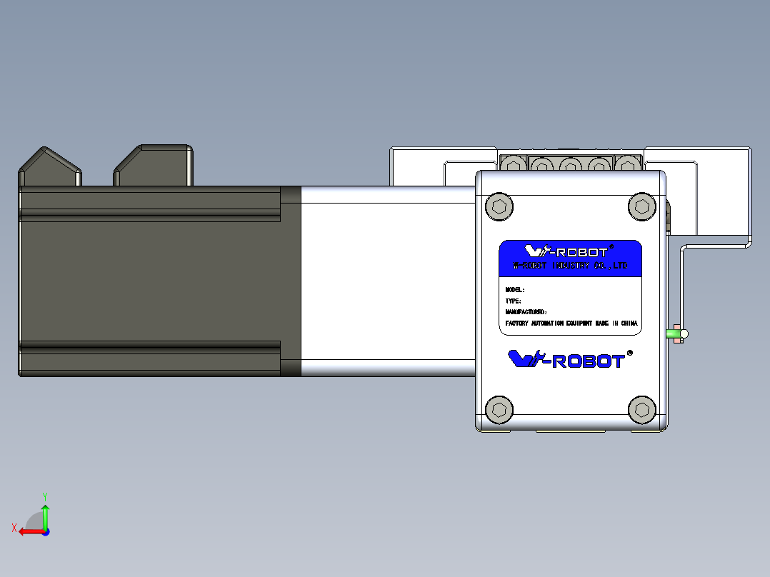 威洛博一般环境皮带-EB6-L140-S250-A1-ZP40-M3-L4后视图