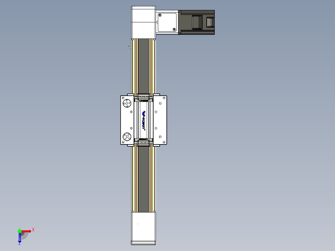 威洛博一般环境皮带-EB6-L140-S250-A1-ZP40-M3-L4俯视图