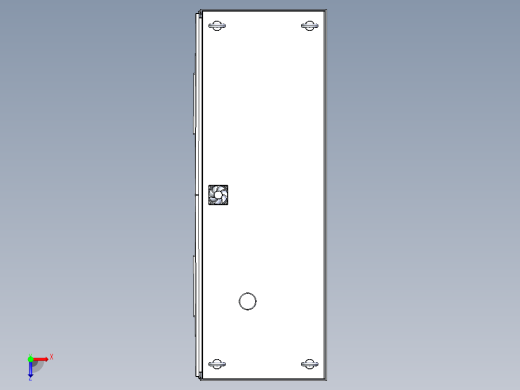 双门AE箱俯视缩略图