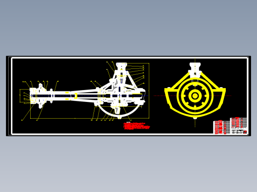 QC191-江淮帅铃汽车驱动桥设计轻卡货车汽车类设计[全套CAD和文档]